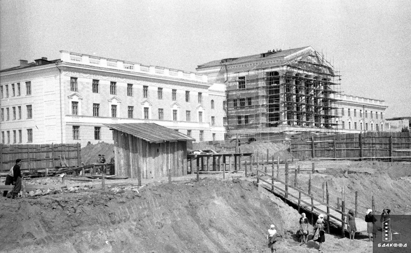 Строительство проспекта Ленина в районе БПИ-стр. 0